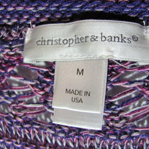 Christopher & Banks Marled Drape Vest - Picture 8 of 8